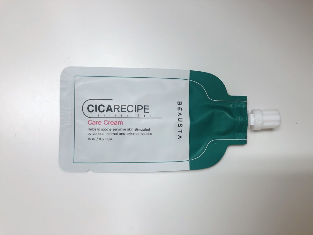 CICARECIPE 
Care Cream 
Helps to soothe sensitive skin stimulated 
by various internal and external causes 
15 ml / 0.50 fl.oz- 