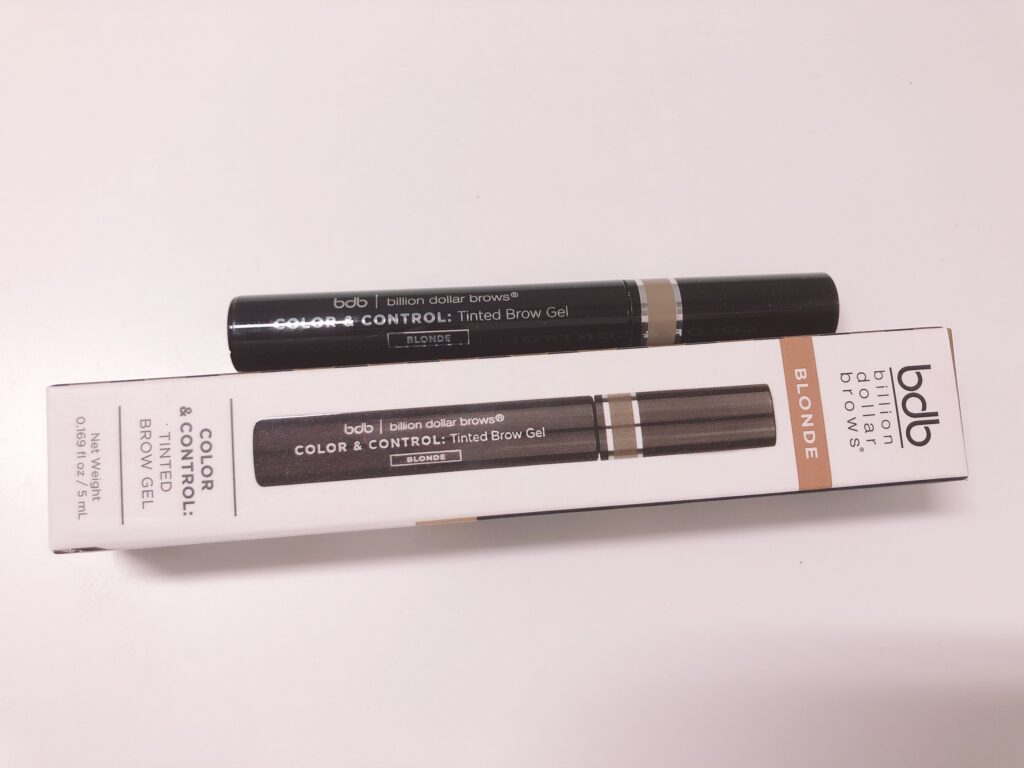 o 
bdb billion dollar brows@ 
CONTROL: Tinted Brow Gel 
bdb I billion dollar browse 
COLOR & CONTROL: Tinted Brow Gel 
BLONDE 